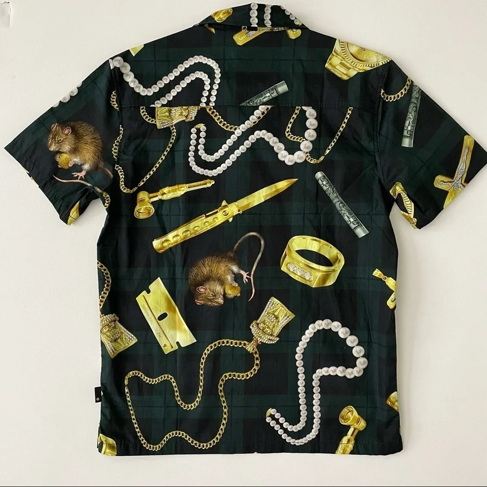 HUF Men’s Button Down Shirt Size S